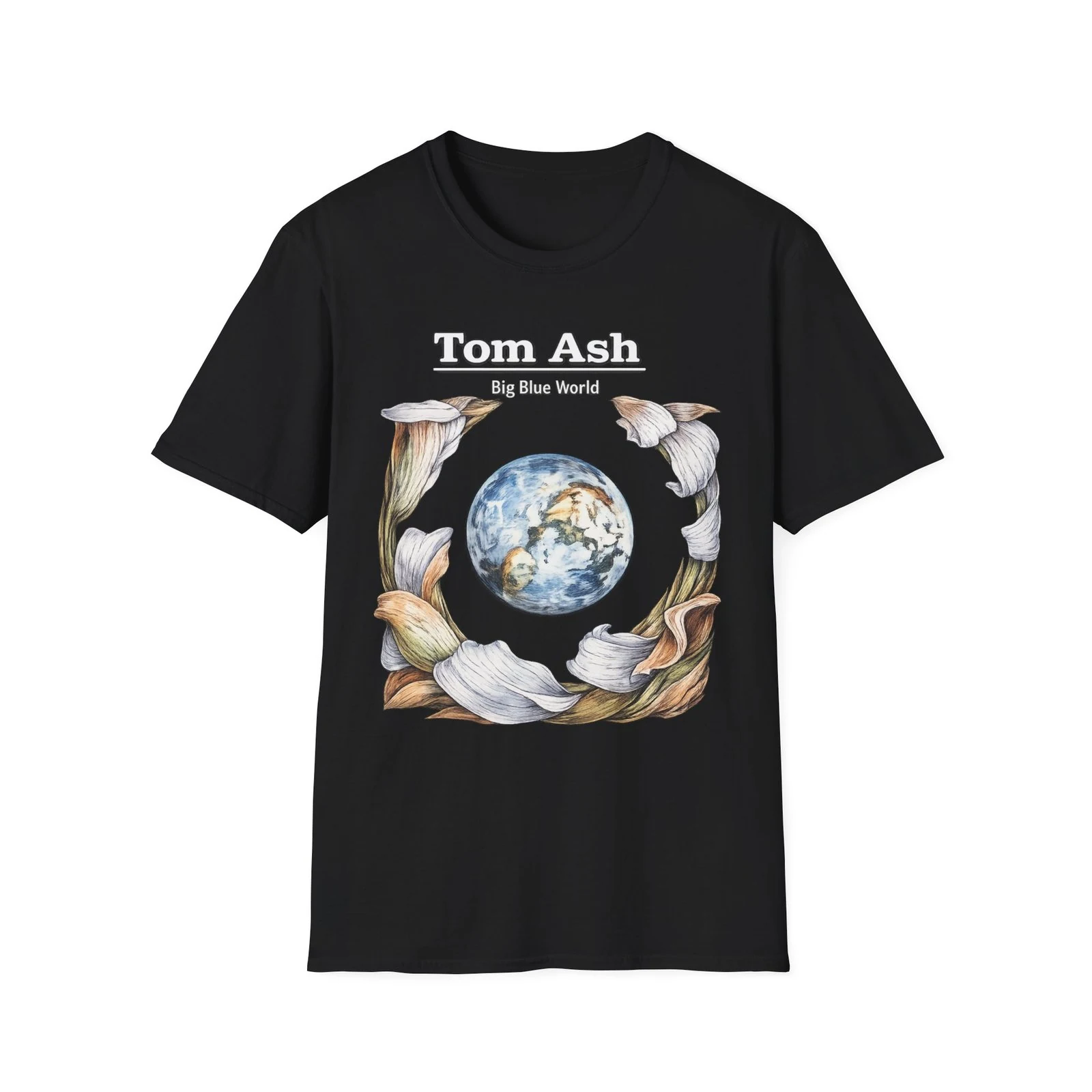 Black Tom Ash Big Blue World T-shirt